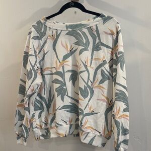 Wildfox Floral sweater.